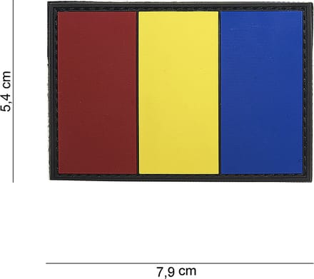 101 Inc Embleem 3D Pvc Roemenië  15069