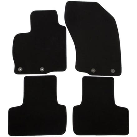 Tapis de sol - Mitsubishi - ASX 2010-2018 - 4 pièces - Renforcé - Antidérapant - Velours