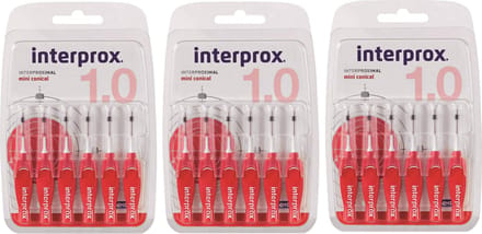Interprox Premium Mini Conical - 2 tot 4 mm - 3 x 6 stuks