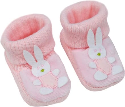 Soft Touch Babyslofjes Bunny 0-6 Maanden Meisjes Roze