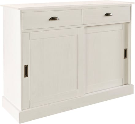 Harry-Dressoir - 2-deuren 2-laden - Wit Lak