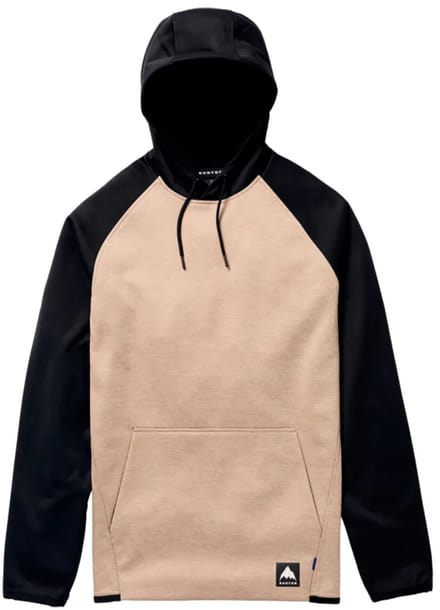 Burton Crown Weatherproof Hoodie Beige S Man