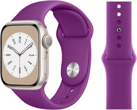 Appel Watch bandje 42/44/45/49 mm paars