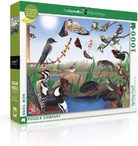 New York Puzzle Company - Cornell Lab Spring Trail - 1000 stukjes puzzel