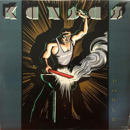 Disque vinyle KANSAS Power MCA5838 MCA 1986 US Rock Occasion black