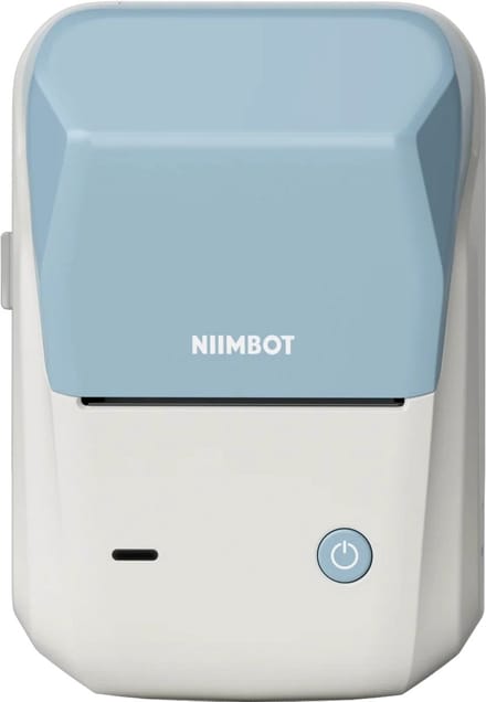 Niimbot B1 Pro - Labelprinter - Bluetooth - Printbreedte 20-50mm - Direct Thermisch - 300dpi - 1500mAh - Lichtblauw