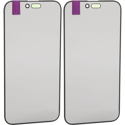 2 Pièces Verre d'écran pour IOS 15 Pro Maximum Verre d'objectif extérieur avant Remplacement d'écran avec OCA