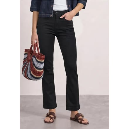 Bootcut-jeans met High Waist in Slim Fit