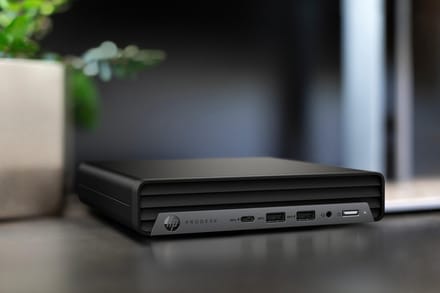 HP ProDesk 400 G6 10400T Mini PC - Intel i5 - 256GB - Windows 10 Pro - Zwart