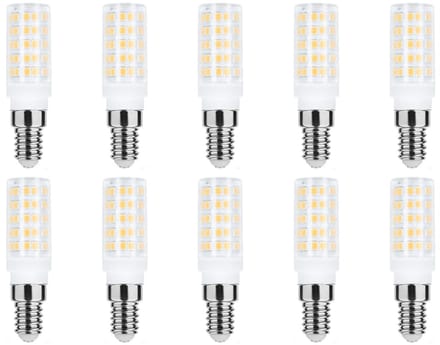 Modee LED Buislamp E14 - 4.3W 2700K 450lm 230V - LED Afzuigkaplamp - Warm Wit - 10 stuks
