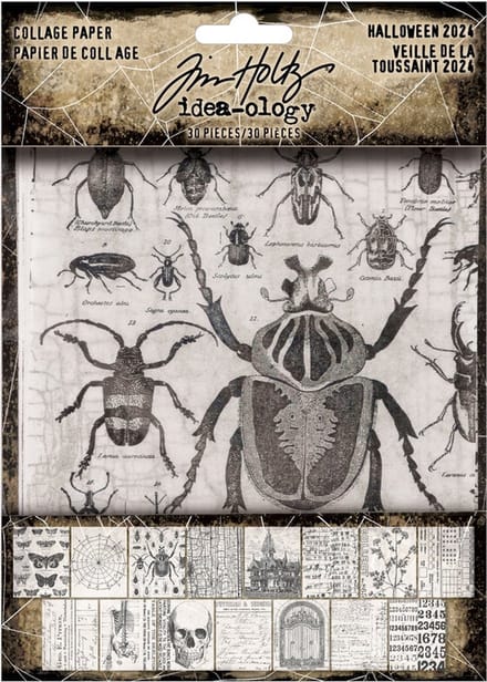 Idea-ology Tim Holtz - Tim Holtz Halloween Collage Paper (TH94393)