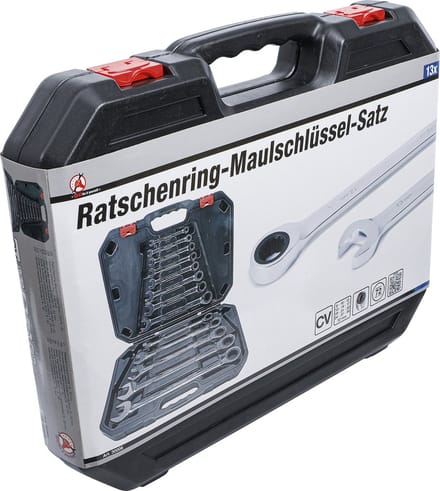 BGS Ratelring-steeksleutelset 8 - 32 mm 13 delig