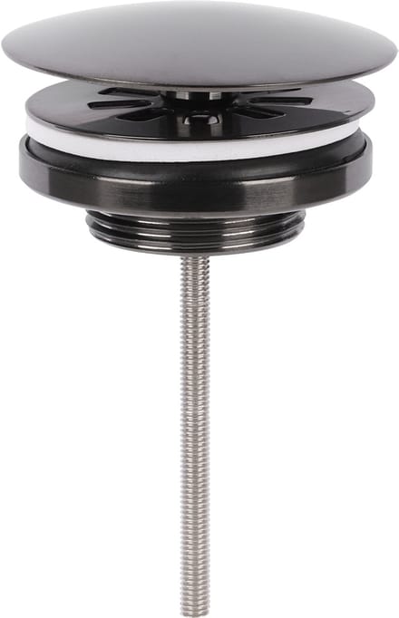 Differnz Afvoerplug Gun Metal â€“ Always open â€“ Ã˜ 72 mm â€“ met schroef