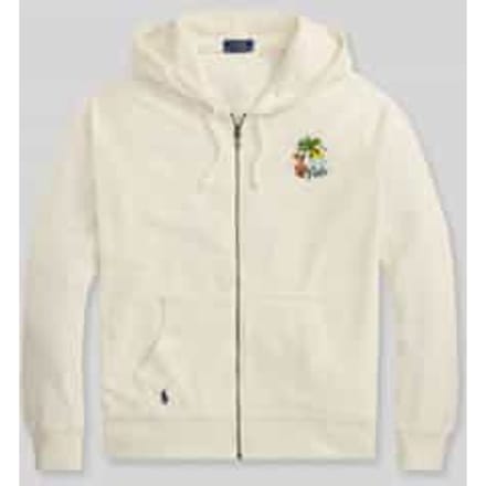 regular fit sweatjack van katoenmix met rugprint