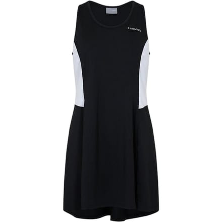 Head Dames Club Effen Tank Jurk (Zwart)