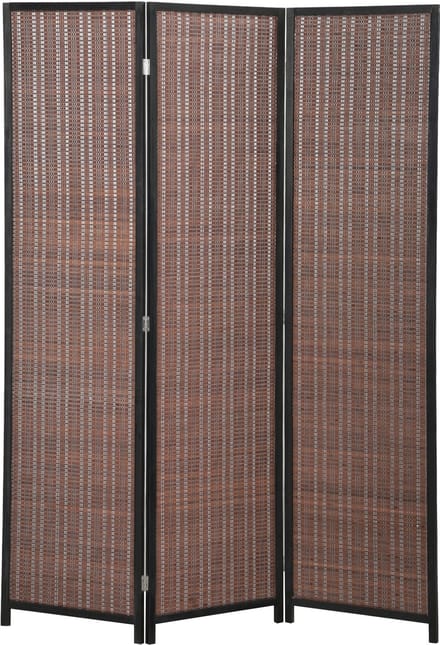 HOMCOM Kamerscherm - Bamboe - 135x1,7x180cm - Bruin