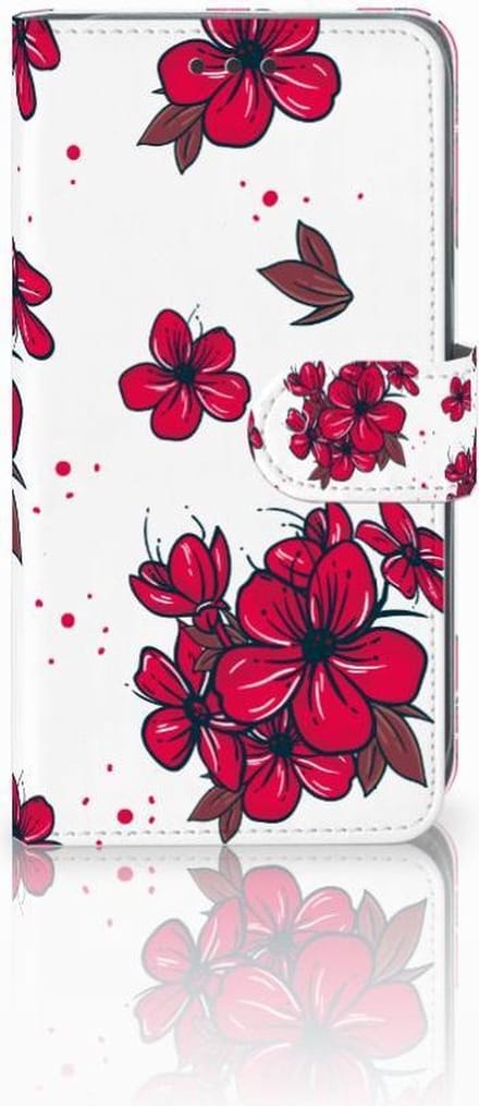 Apple iPhone Xr Hoesje Blossom Red