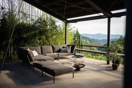 HOUE LEVEL 2 Loungestoel - Sunbrella Heritage - Char