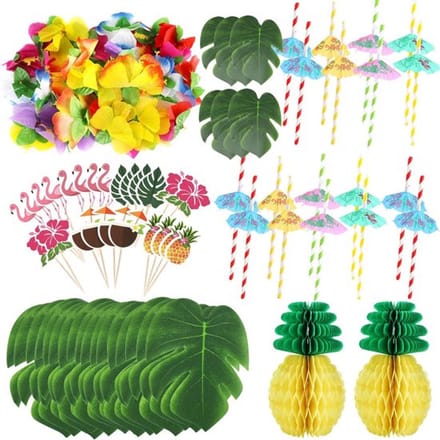 Allecto - Tropische Feestversieringen Set - Hawaiian Luau Party - 111
