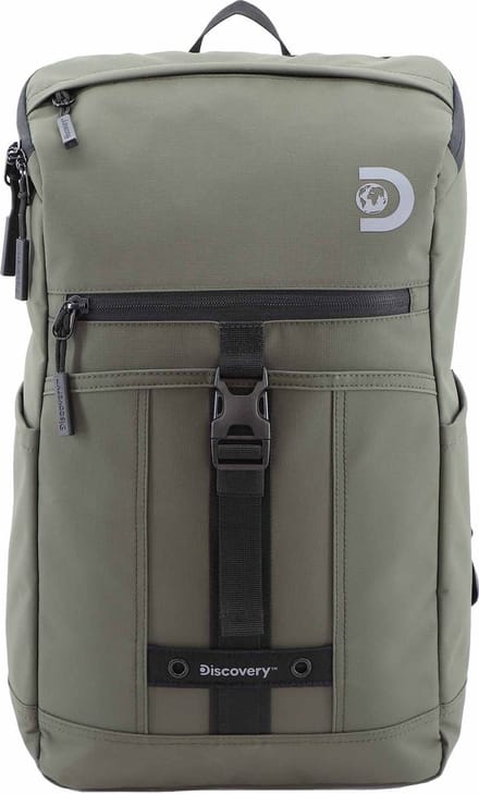 Discovery Rugzak voor 15 inch laptop | Rugtas - Shield - D00115 - Khaki - Khaki
