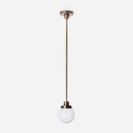 Hanglamp Bretagne 20's Brons - Art Deco Trade