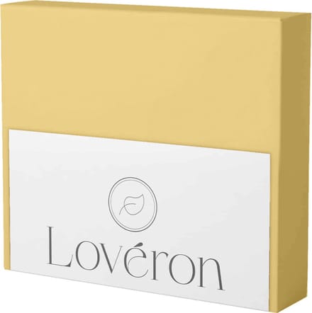 Lovéron kussensloop - Katoen - 2 stuks - 40x60 cm - Geel