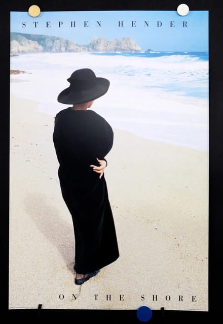Poster - On the Shore - Stephen Hender - Offset poster - Jaren 80 - 51x76 cm