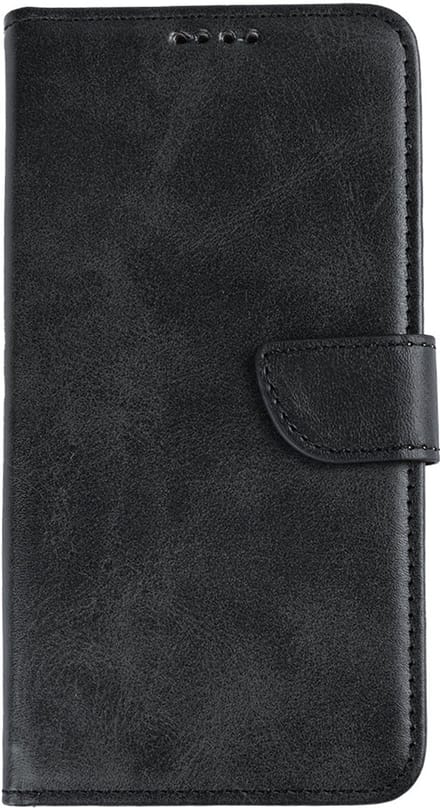Rixus Bookcase For Apple iPhone 16e, 17e Black