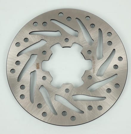 Achterremschijf RMS voor motor Derbi 125 GPR 2004 tot 2006 Ø180x57x4mm Nieuw