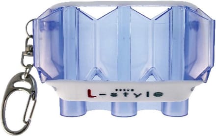 Transparante Dart Flight Beschermhoes met Polsband - Blauw