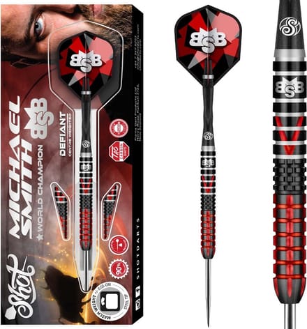 Shot Michael Smith Defiant 90% - Dartpijlen