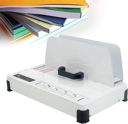 Bindmachine - Papier Binder - Documenten Verwerken - Keramisch Verwarmings-element - 50mm dikte - Zwart