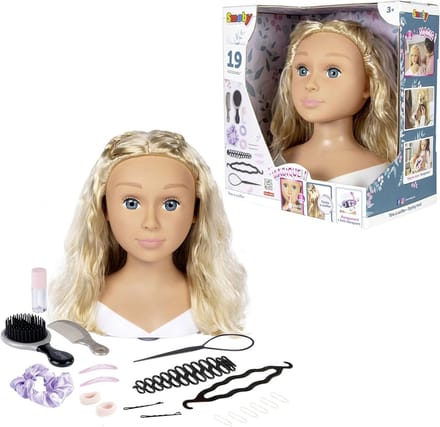 Groot Kappers Stylinghoofd met Toebehoren - Kinderspeelgoed voor Creatieve Meisjes