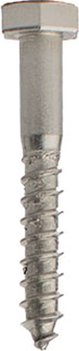Wovar Houtdraadbouten RVS M6 x 40 mm | Doos 200 stuks