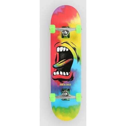 Santa Cruz Big Mouth Tie Dye Full 8" Complete patroon