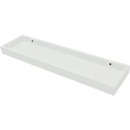 Duraline Moderne Verdiepte Wandplank Wit 9003 60x4x15cm