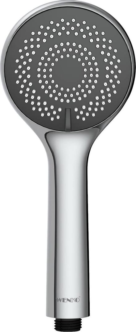 WENKO Handdouche WaterSaving - ø95mm - 3 straalsoorten - Chroom - Douchekop - Waterbesparend