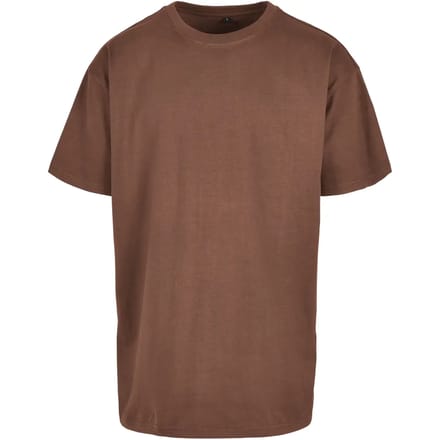 Build Your Brand - Heavy Oversized T-Shirt - Bark maat S