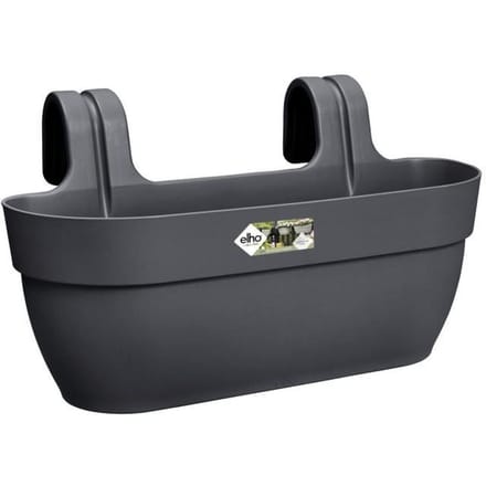 ELHO Balconniere Vibia Campana Easy Hanger Large - 7,5 L - 46 x 24 x 26,5 cm - Anthracite