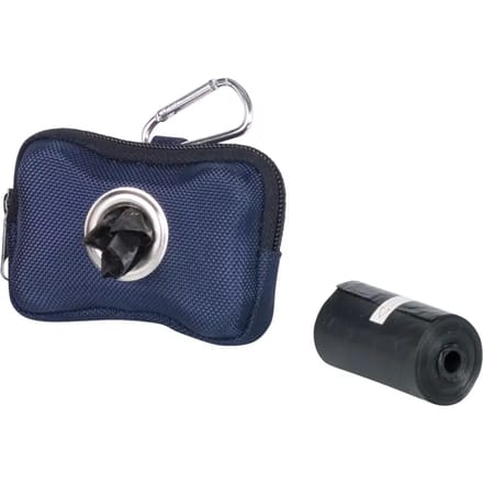 Nobby poepzakjeshouder Hardy - Blauw - Incl. 2 rollen poepzakjes