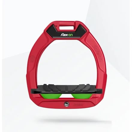 Veiligheidssportbeugels Verhoogde Grip Rood/Zwart/Groen Kind Flex-On Safe-On