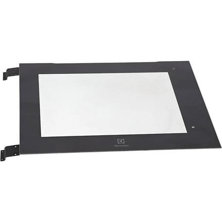 AEG voorste glas, zwart, Electrolux, 594x466mm 140110108341