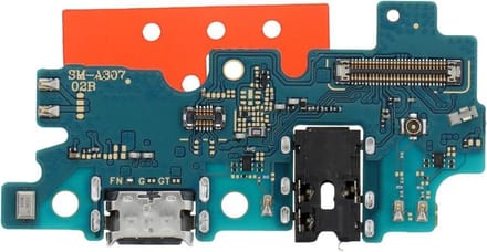 Oplaadpoort Flexkabel Samsung A30s – Premium – Groen