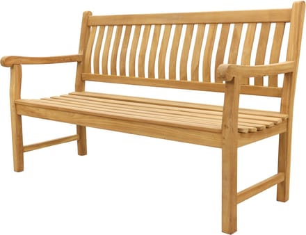Livingfurn - Tuinbank Patrick 5 cm Teakhout 150 cm