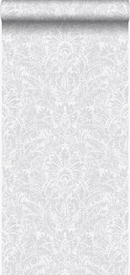Origin Wallcoverings behang ornamenten lichtgrijs - 53 cm x 10.05 m - 347305