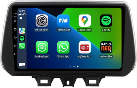 Carplay autoradio voor Hyundai Tucson | 2018 t/m 2019 | Android 13 | Draadloos Apple Carplay & Android Auto | 2GB + 32GB | 8-Core processor | Davilon | 2025 model | 2018 2019 | Bluetooth & Wifi