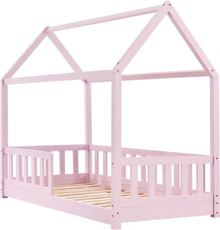Kinderbed Marli - 80 x 160 cm - Roze