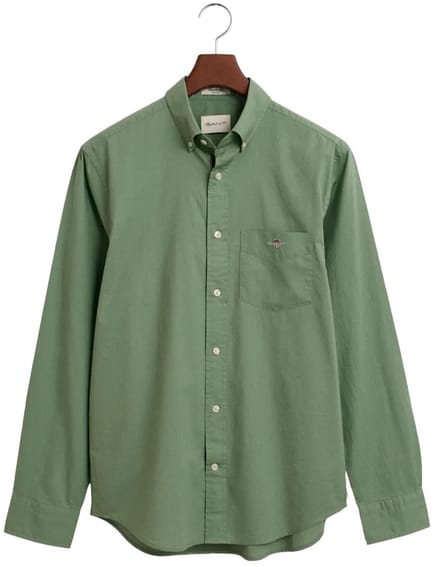 Gant 3000100 Overhemd Met Lange Mouwen Groen 3XL Man