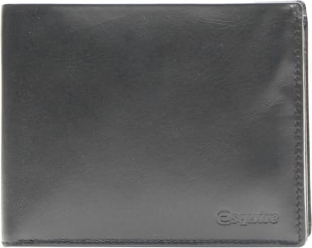 Esquire Portemonnee New Silk Wallet Black Zwart
