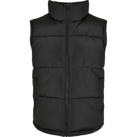 Urban Classics - Block Gewatteerd jack - S - Zwart